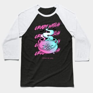 Crazy Witch Baseball T-Shirt